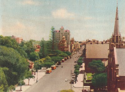 سانت جورج تيراس ، تطل على الغرب ، c1947. بواسطة غير معروف