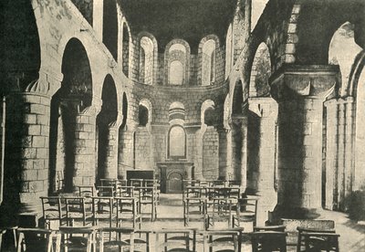 كنيسة سانت جونز ، برج لندن ، نورمان العمارة ، 1908 بواسطة غير معروف