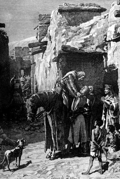 سانت لويس ، ملك فرنسا ، يلتمس اللجوء من المسلحين ، 1909 بواسطة غير معروف