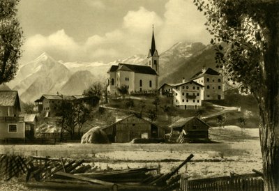 كنيسة مار مارغريت ، كابرون ، النمسا ، c1935. بواسطة غير معروف