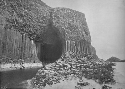 ستافا - كهف فنغالس ، 1895 بواسطة غير معروف