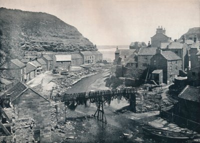 Staithes - النظر نحو البحر ، 1895 بواسطة غير معروف