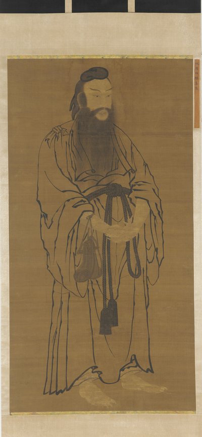 شخصية ثابتة لـ Lü Dongbin ، سلالة مينغ ، 1368-1644. بواسطة غير معروف