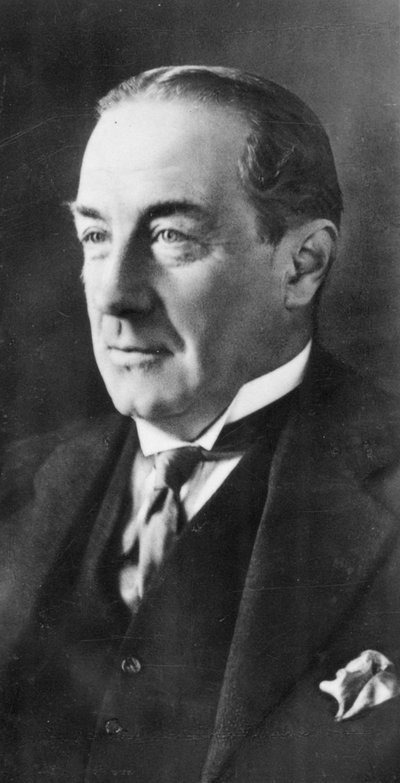 ستانلي بالدوين 1867-1947 ، أول إيرل بودلي ، سياسي محافظ بريطاني ، c1932 بواسطة غير معروف
