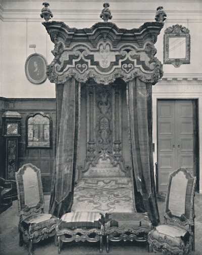 سرير الدولة ، الإنجليزية ، c.1708 ، 1928 بواسطة غير معروف