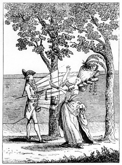 أزرار الصلب ، Coup de Bouton ، 1777 بواسطة غير معروف