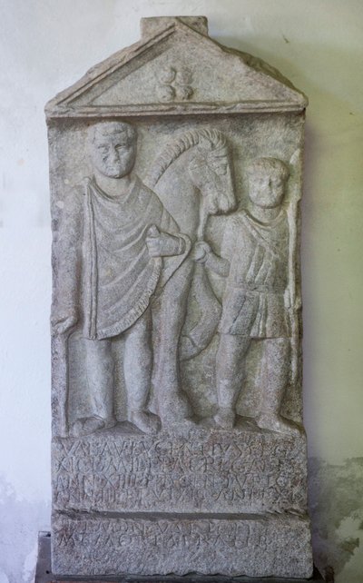 Stele، Valerio Alucenzio، حجر، III cent. بواسطة غير معروف