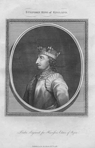ستيفن ، ملك إنجلترا ، 1788. بواسطة غير معروف
