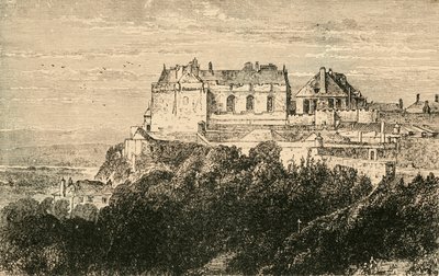 قلعة ستيرلنغ ، 1890. بواسطة غير معروف