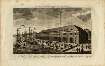البورصة في سانت بطرسبرغ ، 1778 بواسطة غير معروف