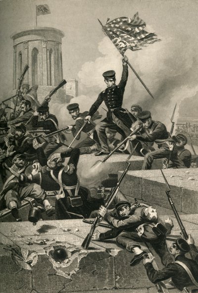 اقتحام تشابولتيبيك ، 1878. بواسطة غير معروف