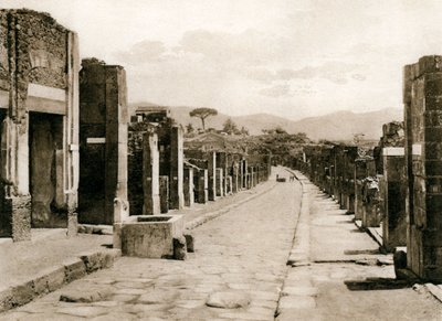 سترادا ديل أبوندانزا ، بومبي ، إيطاليا ، القرن التاسع عشر الميلادي بواسطة غير معروف