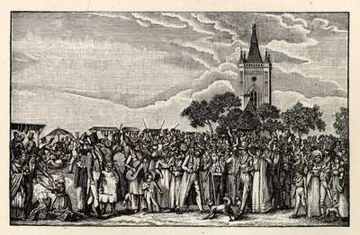 موكب سمك سترالو ، حوالي 1865. بواسطة غير معروف