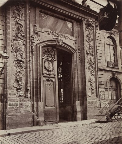 شارع ديجون قبل عام 1870. بواسطة غير معروف