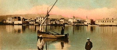 السويس - منظر للون أثناء المياه العالية ، c1918-c1939. بواسطة غير معروف