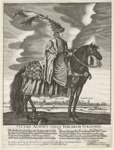 Sultan Ahmed III 1673-1736, 1710 بواسطة غير معروف