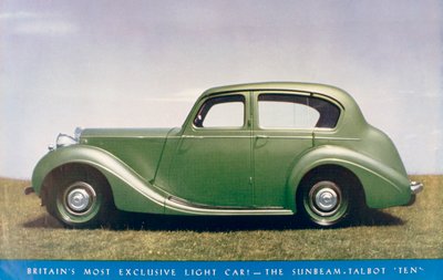 صنبيم تالبوت تن للسيارات ، 1939 بواسطة غير معروف