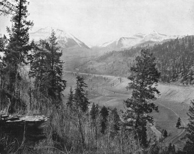 Sunshine Peak and Wilson Peak ، كولورادو ، الولايات المتحدة الأمريكية ، c1900. بواسطة غير معروف