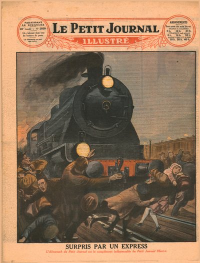 فوجئت ب An Express ، 1929. بواسطة غير معروف
