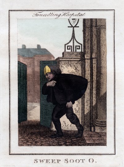 Sweep Soot O ، مستشفى Foundling ، لندن ، 1805 بواسطة غير معروف