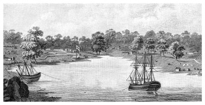 سيدني كوف ، نيو ساوث ويلز ، أستراليا ، 1788 ، 1886 بواسطة غير معروف