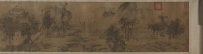 عودة Tao Yuanmings إلى المنزل ، 1300s. بواسطة غير معروف