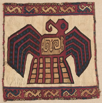 لوحة مربع نسيج ، ج. 700-1100. بواسطة غير معروف