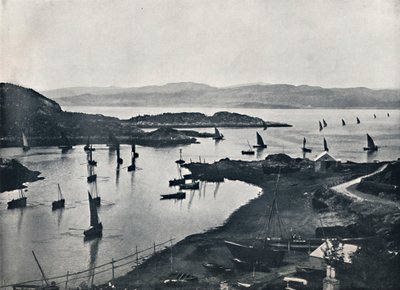 تاربرت - قوارب الصيد الخروج ، 1895 بواسطة غير معروف