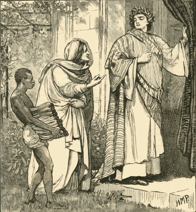 Tarquinius و Sibyl ، 1890. بواسطة غير معروف