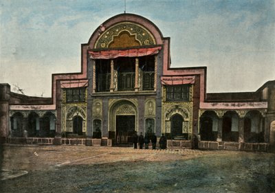 طهران. Porte Du Palais Du Schah ، بوابة قصر الشاه - طهران ، 1900. بواسطة غير معروف