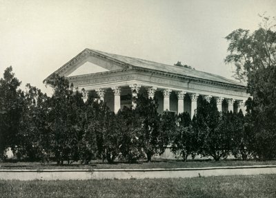 معبد الشهرة في Barrackpore ، 1925. بواسطة غير معروف