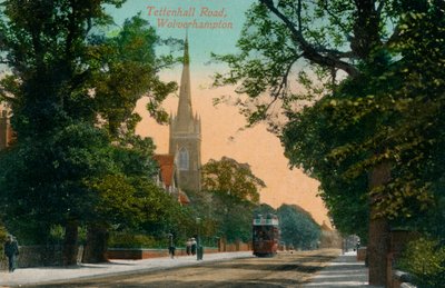 طريق Tettenhall ، ولفرهامبتون ، c1905 بواسطة غير معروف