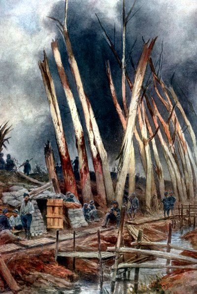 0 هجوم في يسير ، 1917 بواسطة غير معروف