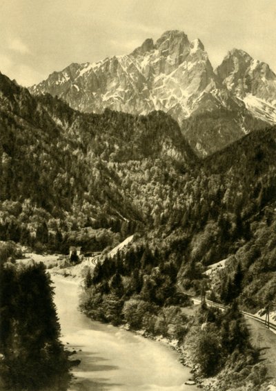 Admonter Reichenstein ، حديقة Gesäuse الوطنية ، ستيريا ، النمسا ، c1935. بواسطة غير معروف