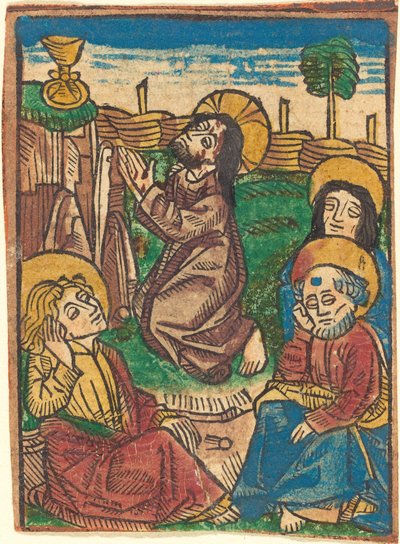 العذاب في الحديقة ، ج. 1490. بواسطة غير معروف