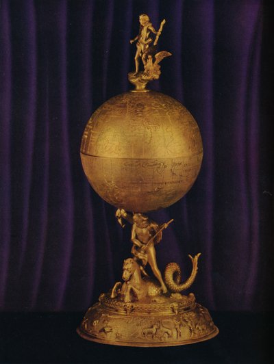 كأس Airthrey Gold Globe: جنوب ألمانيا ، c1560-1565 ، 1936 بواسطة غير معروف