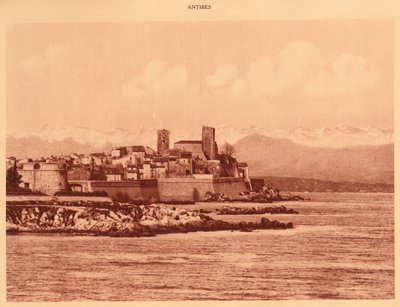جبال الألب ريدج وأنتيبس ، 1930. بواسطة غير معروف