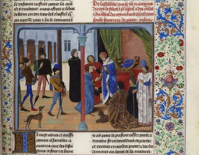 مفاوضات أميان ، 1392 ، حوالي 1470-1475. بواسطة غير معروف