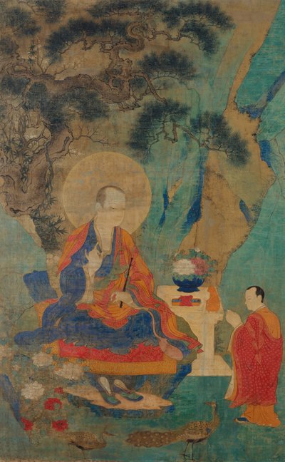 The Arhat Vajraputra ، القرن الخامس عشر. بواسطة غير معروف