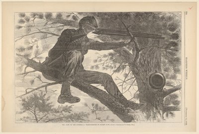 جيش Potomac - مطلق النار الحاد في Picket Duty Harpers Weekly ، Vo ... ، 15 نوفمبر 1862. بواسطة غير معروف