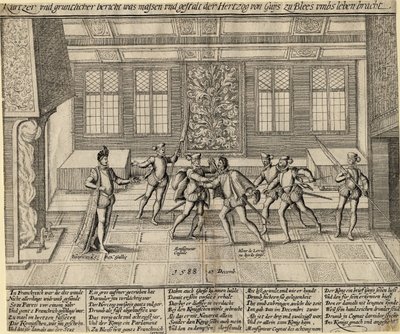 اغتيال دوق غيز 1588 بواسطة غير معروف