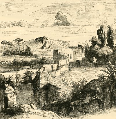 جدار أوريليان ، 1890. بواسطة غير معروف