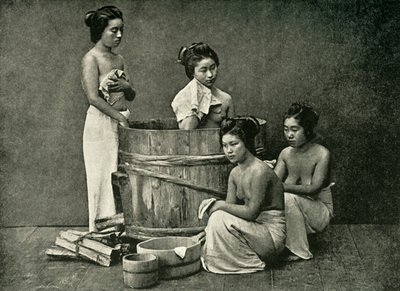 "The Bath House" ، 1891. بواسطة غير معروف