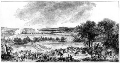 معركة أركول ، إيطاليا ، من 15 إلى 17 نوفمبر 1796 1882-1884 بواسطة غير معروف