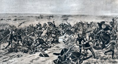معركة كريسي ، 26 أغسطس 1346 ، 1910 بواسطة غير معروف