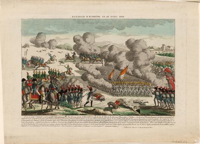 ال معركة Egmmühl في 22 أبريل 1809 ، حوالي 1809 بواسطة غير معروف