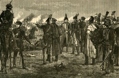 معركة لايبزيغ ، 1813 ، 1890. بواسطة غير معروف