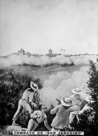 معركة سان جيرونيمو ، 1895 ، 1920 بواسطة غير معروف