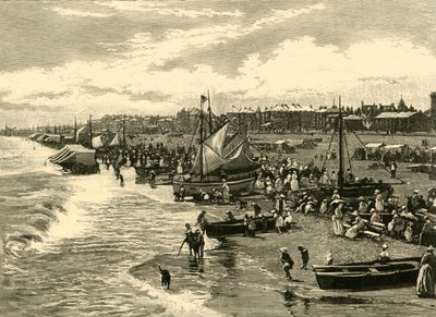 الشاطئ ، يارموث ، 1898. بواسطة غير معروف