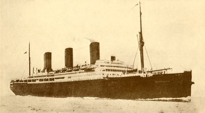 خط Berengaria Cunard ، 52،700 طن ، c1930. بواسطة غير معروف